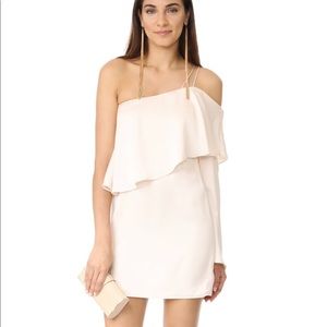 Cameo Women Light pink One-Sleeve Ruffle Dress